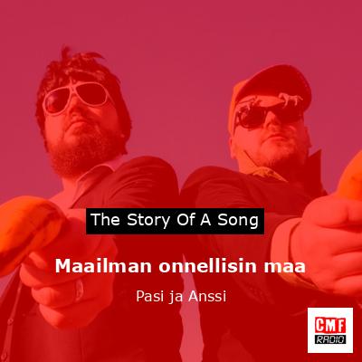 final cover Maailman onnellisin maa Pasi ja Anssi