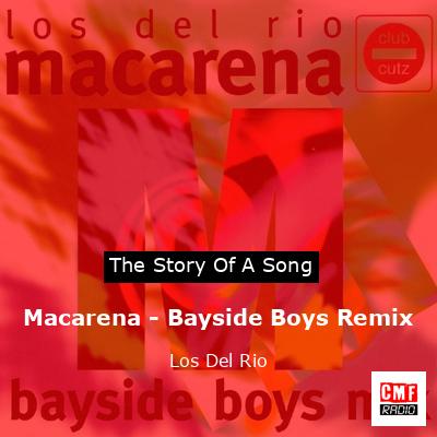 final cover Macarena Bayside Boys Remix Los Del Rio