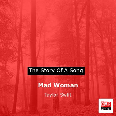 final cover Mad Woman Taylor Swift