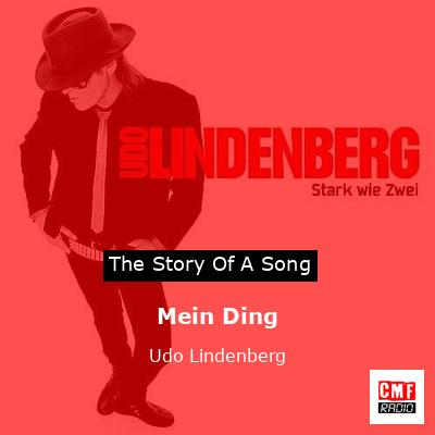 Mein Ding – Udo Lindenberg