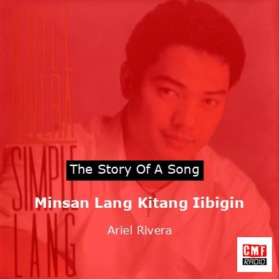 final cover Minsan Lang Kitang Iibigin Ariel Rivera