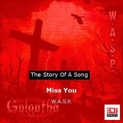 final cover Miss You W.A.S.P