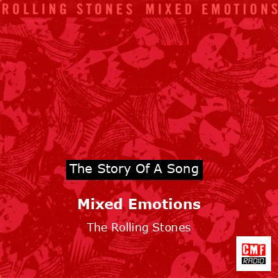 final cover Mixed Emotions The Rolling Stones