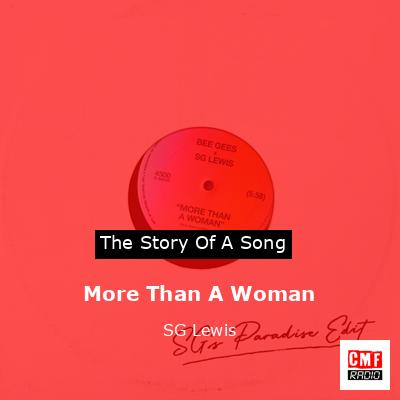 More Than A Woman – SG Lewis