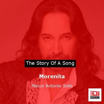final cover Morenita Marco Antonio Solis