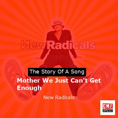 final cover Mother We Just Cant Get Enough New Radicals