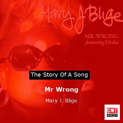 final cover Mr Wrong Mary J. Blige