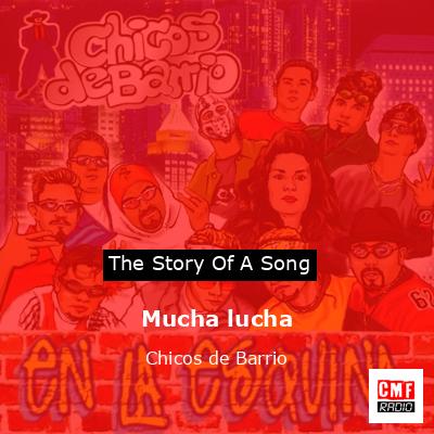 final cover Mucha lucha Chicos de Barrio