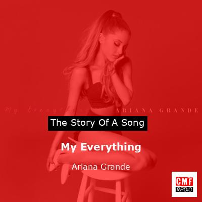 final cover My Everything Ariana Grande