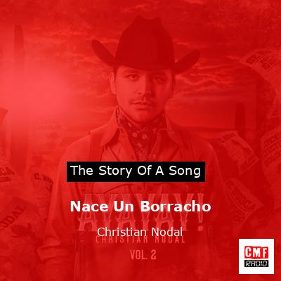 final cover Nace Un Borracho Christian Nodal