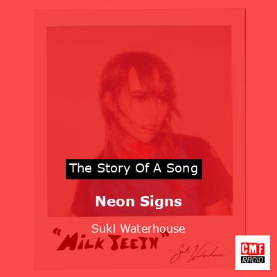 final cover Neon Signs Suki Waterhouse
