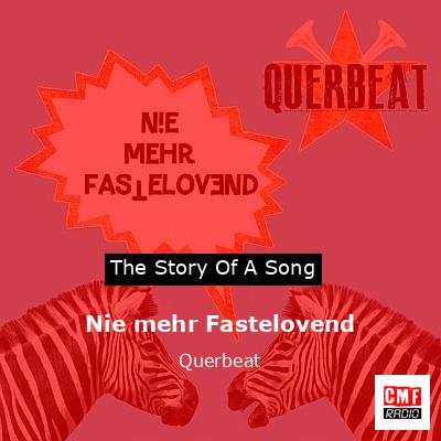 final cover Nie mehr Fastelovend Querbeat