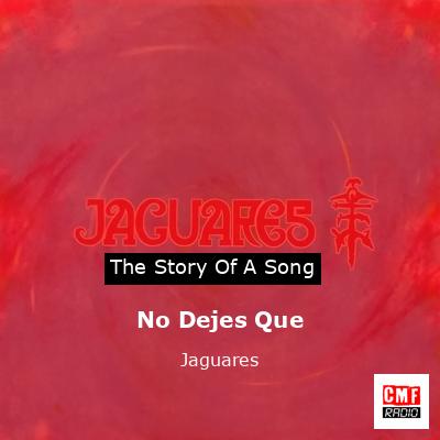 final cover No Dejes Que Jaguares
