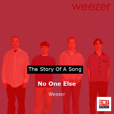 final cover No One Else Weezer