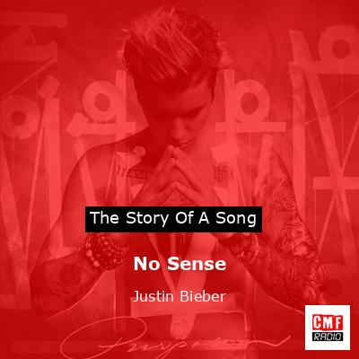 final cover No Sense Justin Bieber