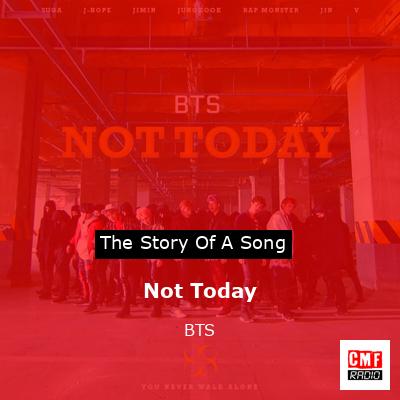 final cover Not Today BTS