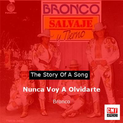 Nunca Voy A Olvidarte – Bronco