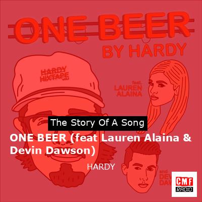 final cover ONE BEER feat Lauren Alaina Devin Dawson HARDY