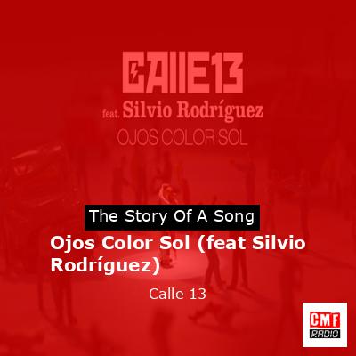 final cover Ojos Color Sol feat Silvio Rodriguez Calle 13