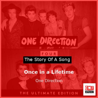 final cover Once in a Lifetime One Direction