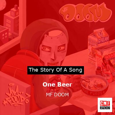 One Beer – MF DOOM