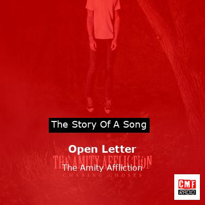 Open Letter – The Amity Affliction