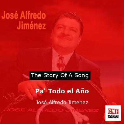final cover Pa Todo el Ano Jose Alfredo Jimenez