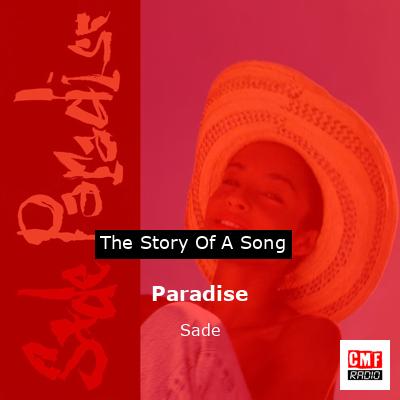 final cover Paradise Sade