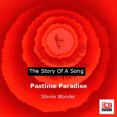 final cover Pastime Paradise Stevie Wonder