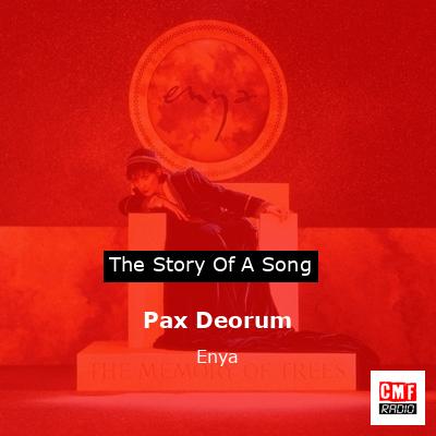 final cover Pax Deorum Enya