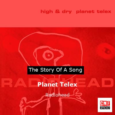 final cover Planet Telex Radiohead