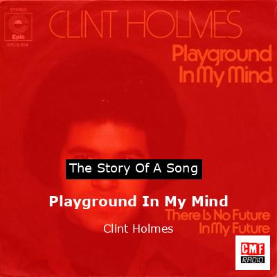 final cover Playground In My Mind Clint Holmes
