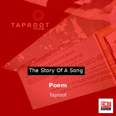 final cover Poem Taproot