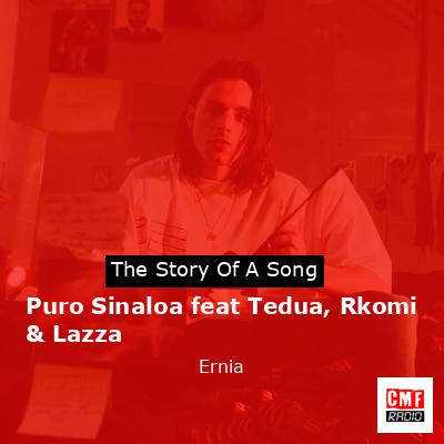 final cover Puro Sinaloa feat Tedua Rkomi Lazza Ernia