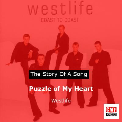 final cover Puzzle of My Heart Westlife