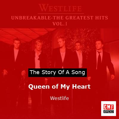 final cover Queen of My Heart Westlife