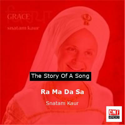 final cover Ra Ma Da Sa Snatam Kaur