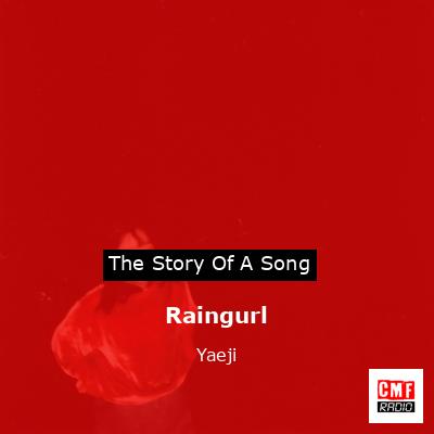 final cover Raingurl Yaeji