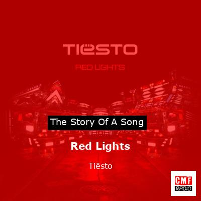 final cover Red Lights Tiesto