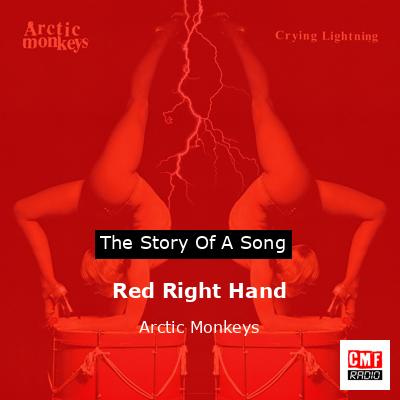 final cover Red Right Hand Arctic Monkeys