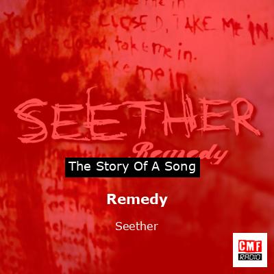 final cover Remedy Seether