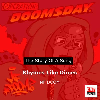 final cover Rhymes Like Dimes MF DOOM
