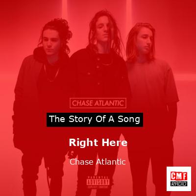 final cover Right Here Chase Atlantic