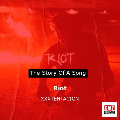 final cover Riot XXXTENTACION