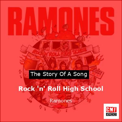 final cover Rock n Roll High School Ramones