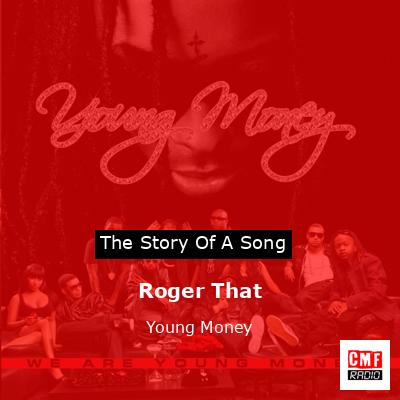 final cover Roger That Young Money