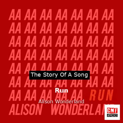 final cover Run Alison Wonderland