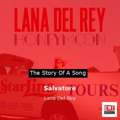final cover Salvatore Lana Del Rey