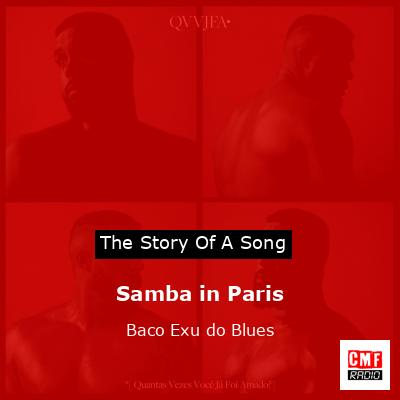 Samba in Paris – Baco Exu do Blues