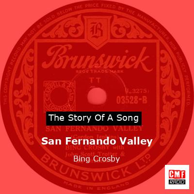 final cover San Fernando Valley Bing Crosby